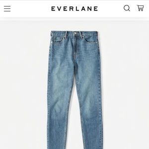 Everlane High Rise Skinny Ankle 25